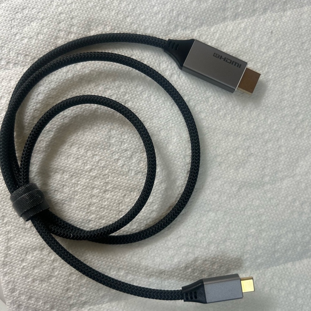 Black HDMI Cable